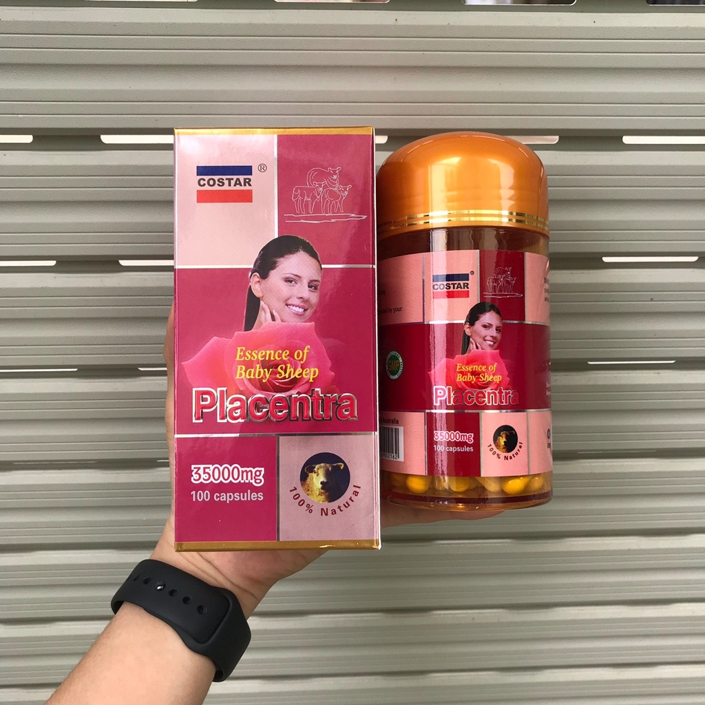 Nhau thai cừu Úc Costar 35000mg - điều hòa nội tiết, giảm nám - tàn nhang