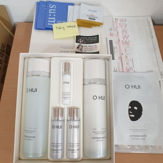SET DƯỠNG TRẮNG DA OHUI EXTREME WHITE SNOW VITAMIN.