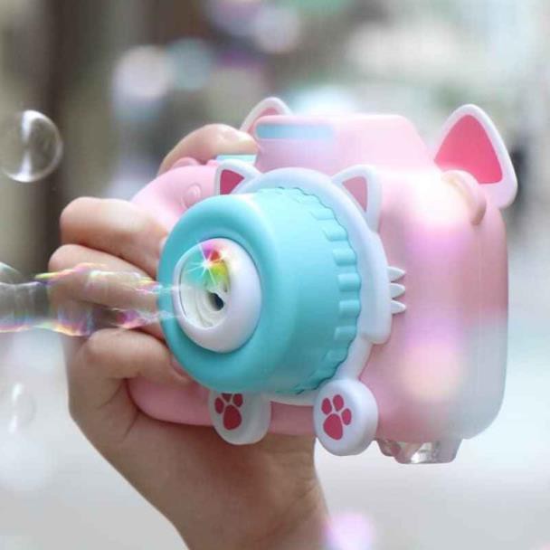 MÁY ẢNH THỔI BÓNG TẶNG KÈM CHAI DUNG DỊCH THỔI BÓNG (mẫu con heo)