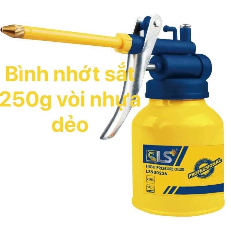 Bình Châm Nhớt 250g Sắt Thương Hiệu LS+ - Bình Châm Nhớt LS+ 250g