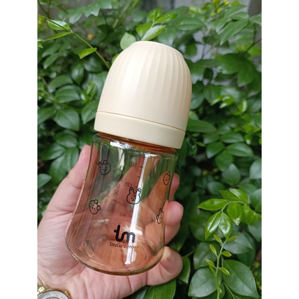 Bình sữa Tovi Molly nhựa Ppsu Hàn quốc 180ml/280ml