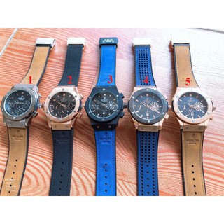 Đồng hồ Nam Hublot HBL1303 dây da, mẫu mới, phong cách cực chất - Đồng hồ Hublot_collections