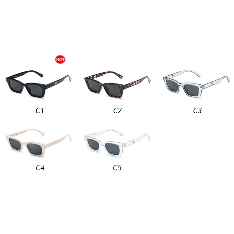 Kính râm gọng vuông cổ điển thời trang cá tính