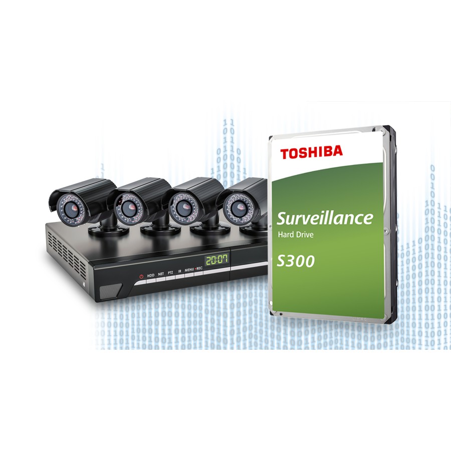 Ổ CỨNG 2TB HDD TOSHIBA S300/V300 VIDEO STREAMING 3.5 ( CAMERA) - Chính hãng