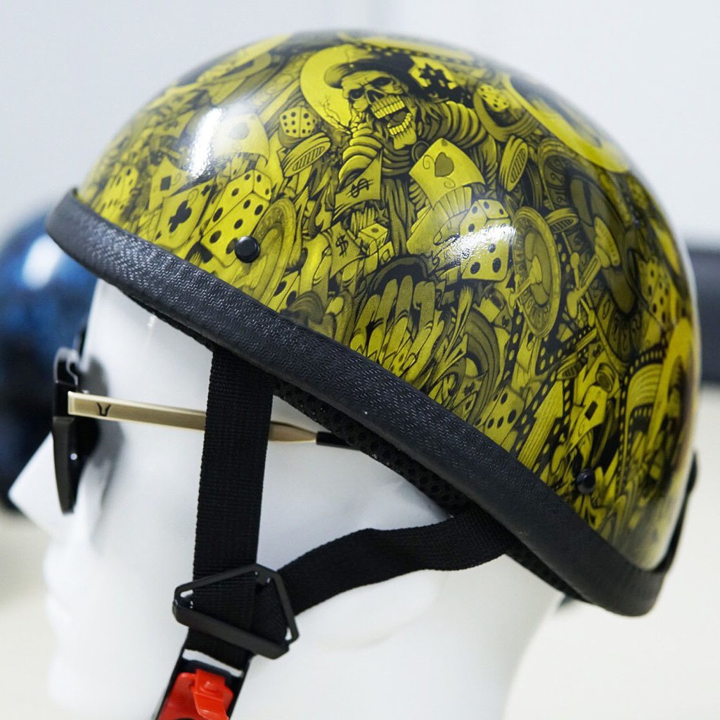 [NEW] NÓN BẢO HIỂM SƠN NHÚNG HỌA TIẾT ĐUA NGỰA CAO CẤP-CHÍNH HÃNG ZONE HELMET