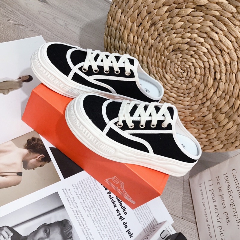 Giày sục thể thao đế bánh mì qccc fullbox