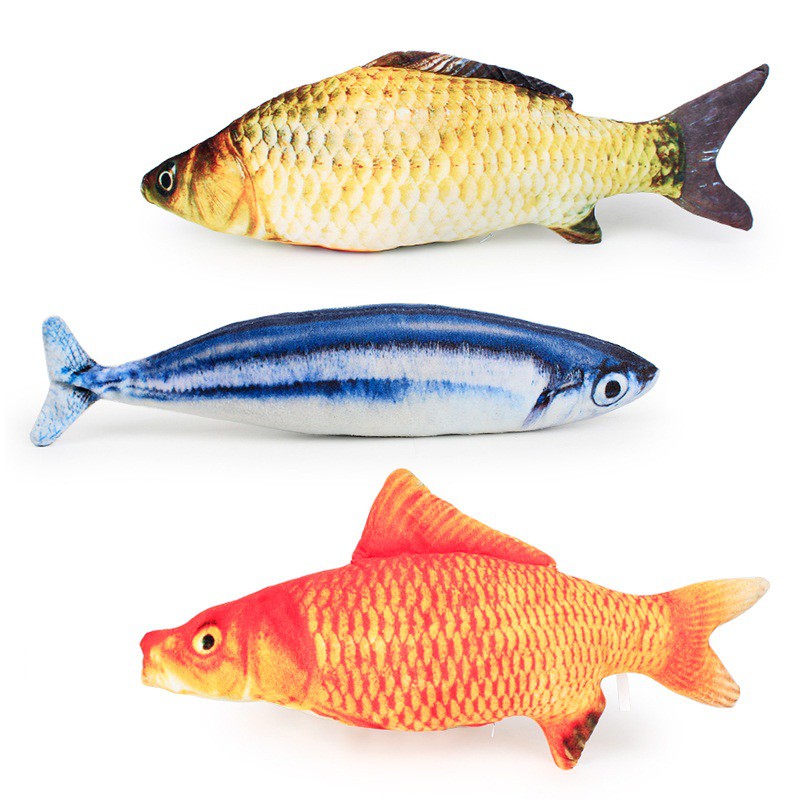 Đồ Chơi Cá Nhồi Bông Cho Thú Cưng