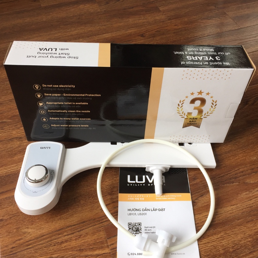 Vòi rửa vệ sinh thông minh Luva Bidet LB 101