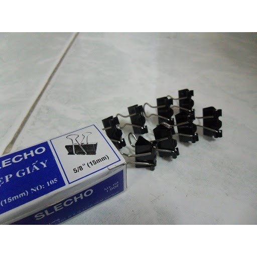 Kẹp giấy  Echo các size 15mm 19mm 25mm 32mm 41mm -  Double clip