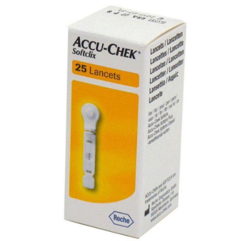 Kim chích máu ACCUCHECK softclts hộp 25