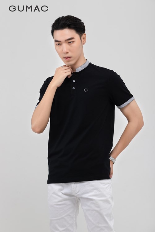 [Mã WABRGD12 giảm 10% đơn 250K] Áo thun polo nam GUMAC cổ trụ bo sọc, lịch lãm phong cách basic ATNB399 | BigBuy360 - bigbuy360.vn