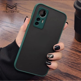 Ốp điện thoại mặt nhám chống sốc cao cấp cho Xiaomi Mi 12T 12 12X Note 10 11T Pro 11 Lite 5 GNE