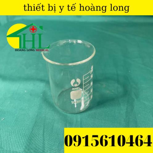 [Hàng Chính Hãng] Cốc Đong Thủy Tinh Thí Nghiệm Từ 50ml Đến 2000ml Bomex