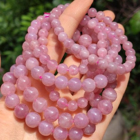 Vòng tay màu hồng phụ kiện mùa hè( nhiều size)_Van jw