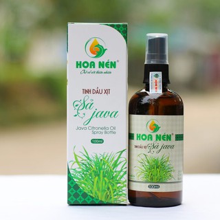 Tinh dầu xịt sả java 100ml Hoa Nén