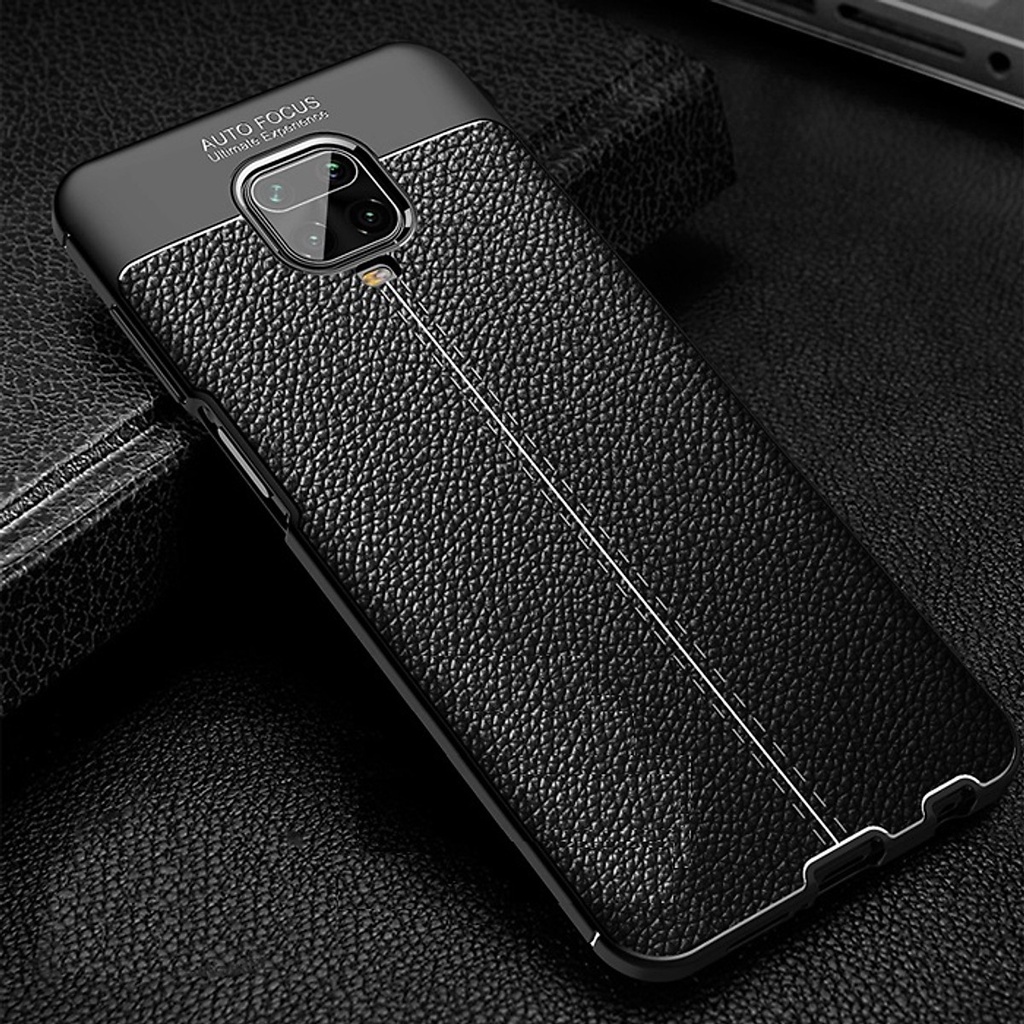 Ốp lưng xiaomi redmi note 9 pro da nhám hạn chế vân tay , chính hãng Auto
