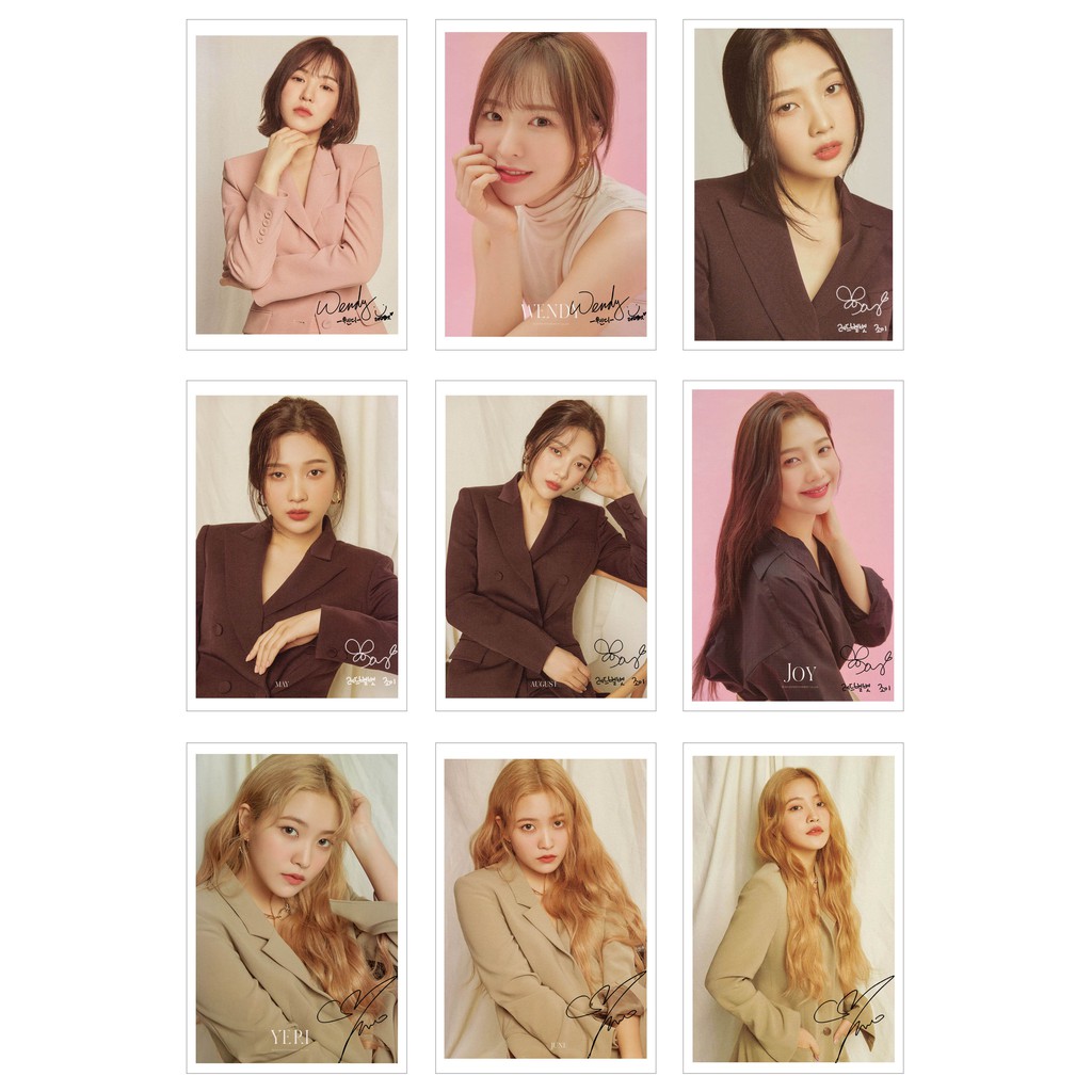 Lomo Card Ảnh RED VELVET - SEASON GREETING 2020 ( 36 ảnh)