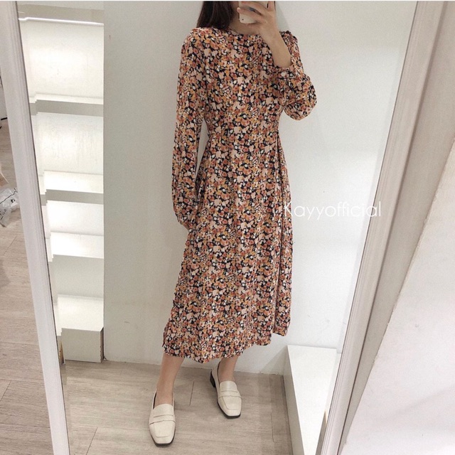 [Thanh lý] Đầm suông hoa Freesize