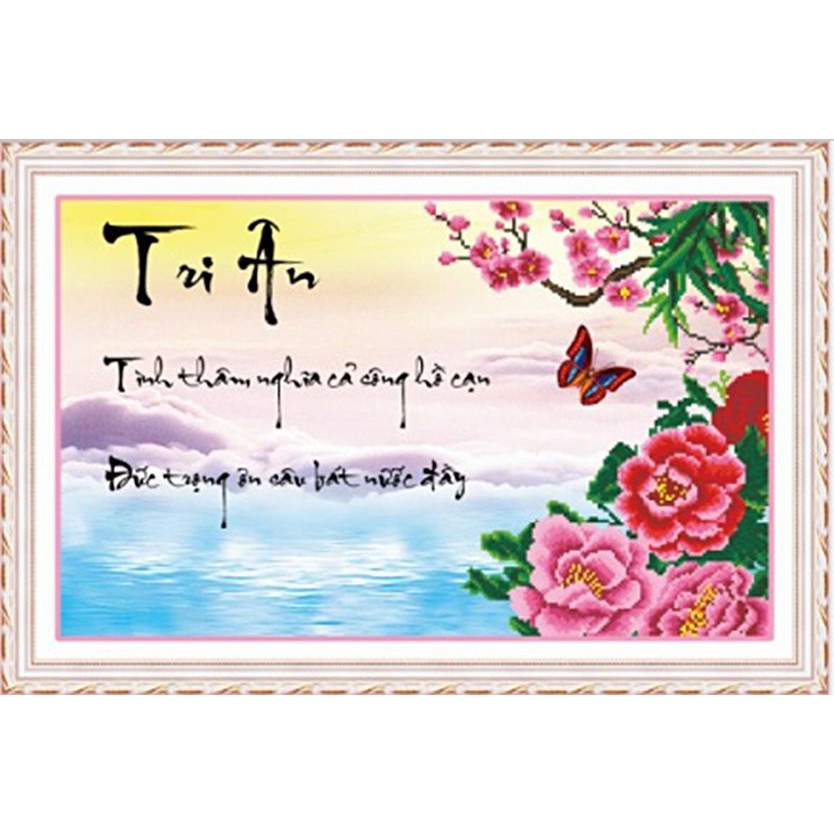 Tranh gắn đá toàn bộ - Tranh tri ân thầy cô ngày nhà giáo Việt Nam
