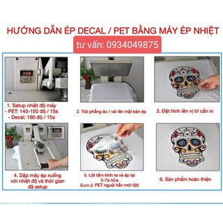 Sticker ủi dễ thương