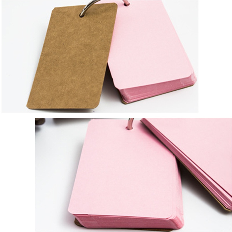 Bộ Giấy Ghi Chú Kèm 100 Tấm Thẻ Mini Tiện Lợi