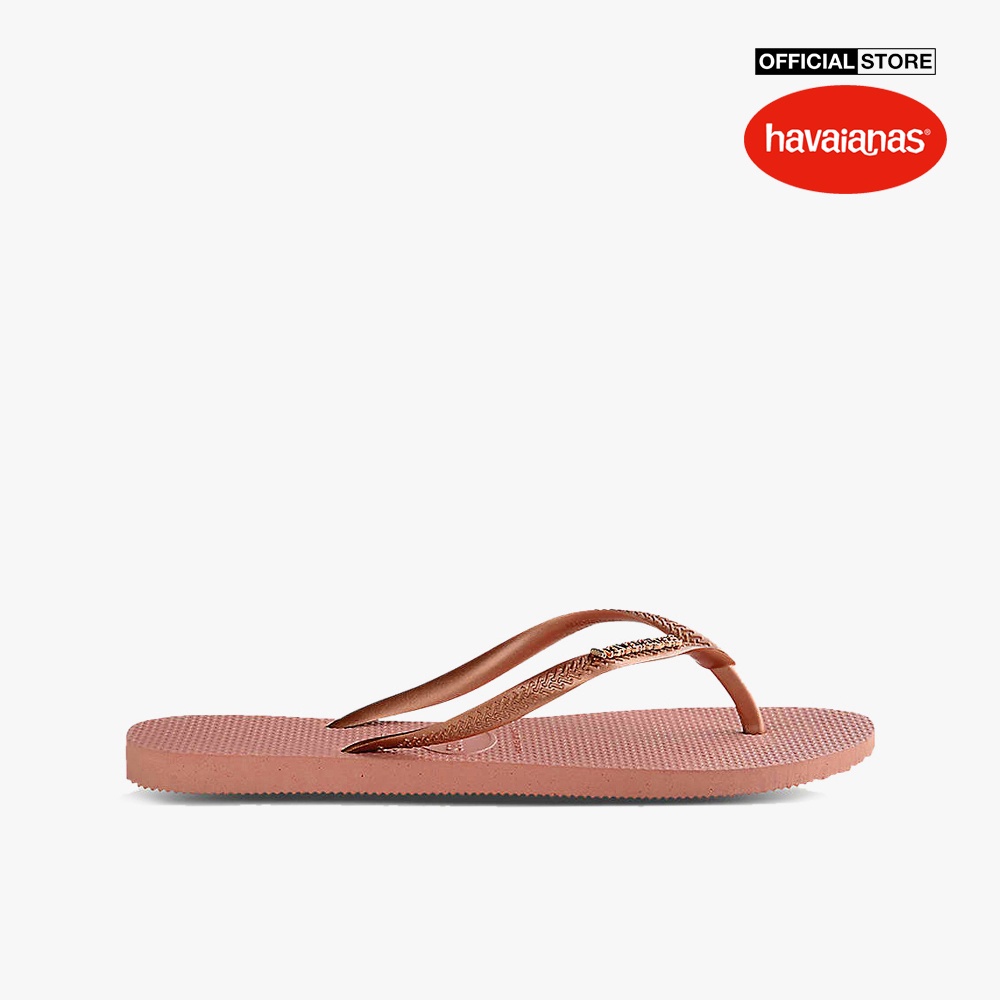 HAVAIANAS - Dép nữ Slim Logo Metallic 4119875-3655