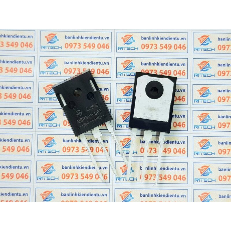 [Combo 2 chiếc] MBR30150PT 30CPQ150 Diode chỉnh lưu Schottky 150V 30ATO-247