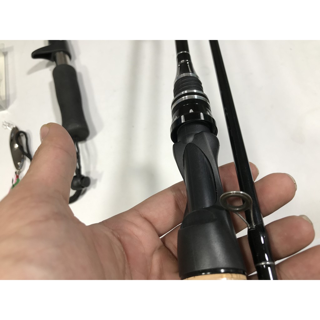 Bộ số 28 Cần Câu Lure Cá Lóc Long Giang Siêu Dẻo Dai Cần Câu Máy Xịn - Combo Cần Long Giang Đứng Máy Câu STR