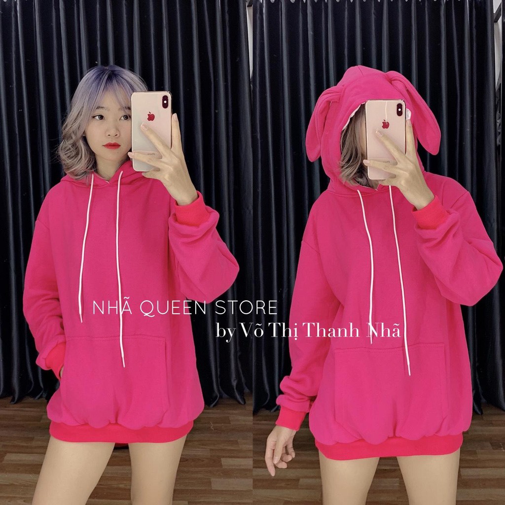 ÁO KHOÁC NỮ TAI THỎ CỰC DỄ THƯƠNG