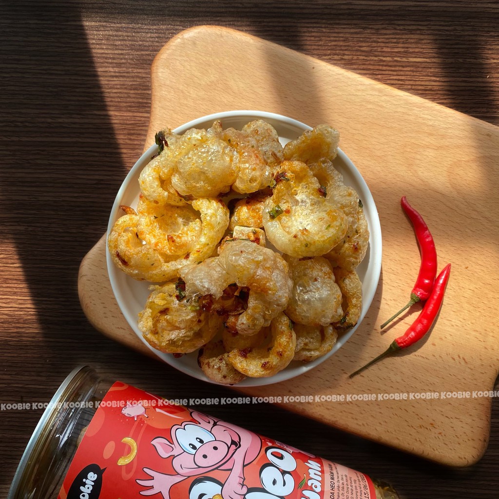 Da heo mắm hành Koobie 150g, đồ ăn vặt ngon an toàn vệ sinh, giao hàng siêu tốc | BigBuy360 - bigbuy360.vn