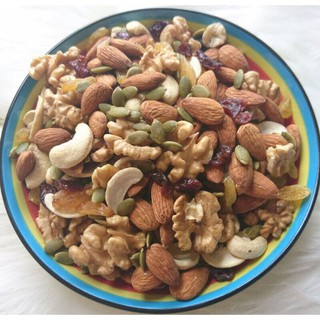 Granola Không Đường Nướng Mật Ong Siêu Ngon ̣̣(500gr), Ngũ cốc ăn kiêng, Ngũ cốc dinh dưỡng mẹ bầu