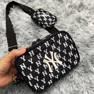 Túi đeo chéo mlb monogram jacquard | cam kết xuất xịn 100%