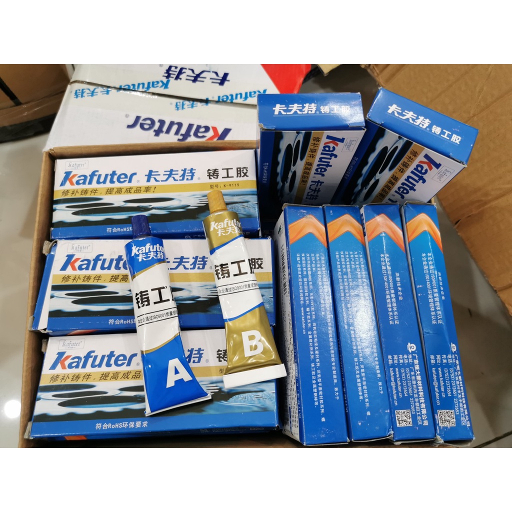 Keo AB 2 Thành Phần Siêu Dính Kafuter K-9119 Chống Thấm Chịu Lực Tốt 100g