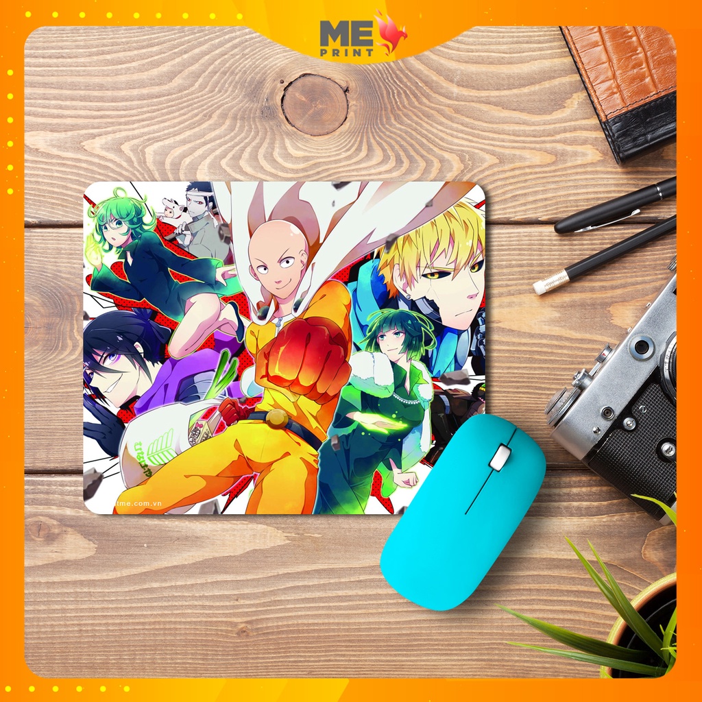 Lót chuột one punch man, pad chuột in theo yêu cầu đủ loại anime – game – manga giá rẻ PRINTME SHOP