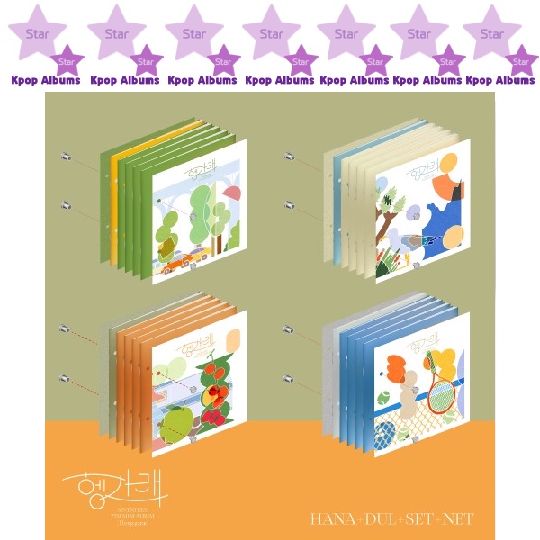 Album Nhóm Nhạc SEVENTEEN - Heng:garae / 7TH Mini