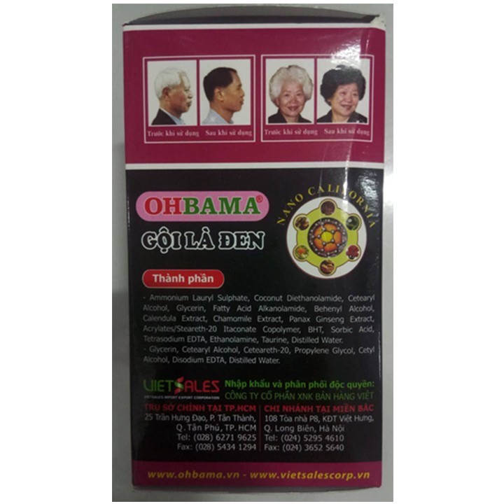 Mẫu mới ✅ [CHÍNH HÃNG] DẦU GỘI OHBAMA – GỘI LÀ ĐEN THẢO DƯỢC | BigBuy360 - bigbuy360.vn