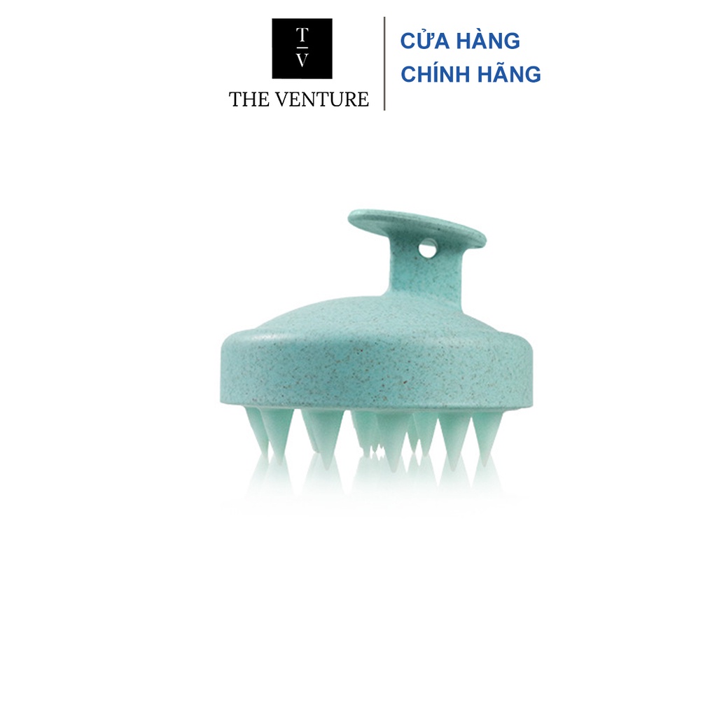 Lược Gội Đầu Silicon Massage Da Đầu Ngăn Rụng Tóc