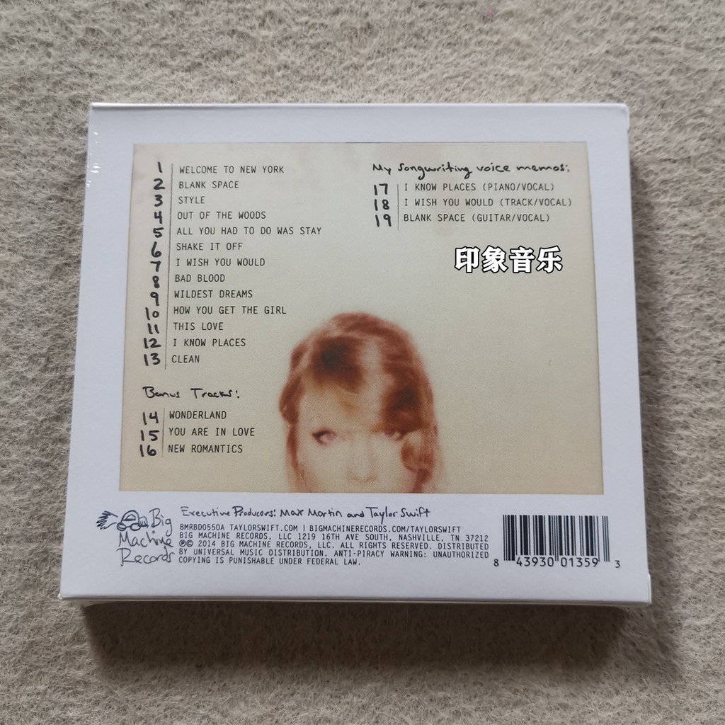 Đĩa CD Ca Nhạc Taylor Swift 1989 Phiên Bản Deluxe