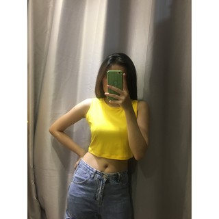 Áo thun croptop basic - tí xíu