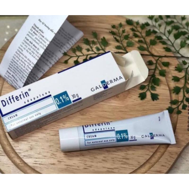 Kem mụn Differin Adapalene Cream 0.1% 30g