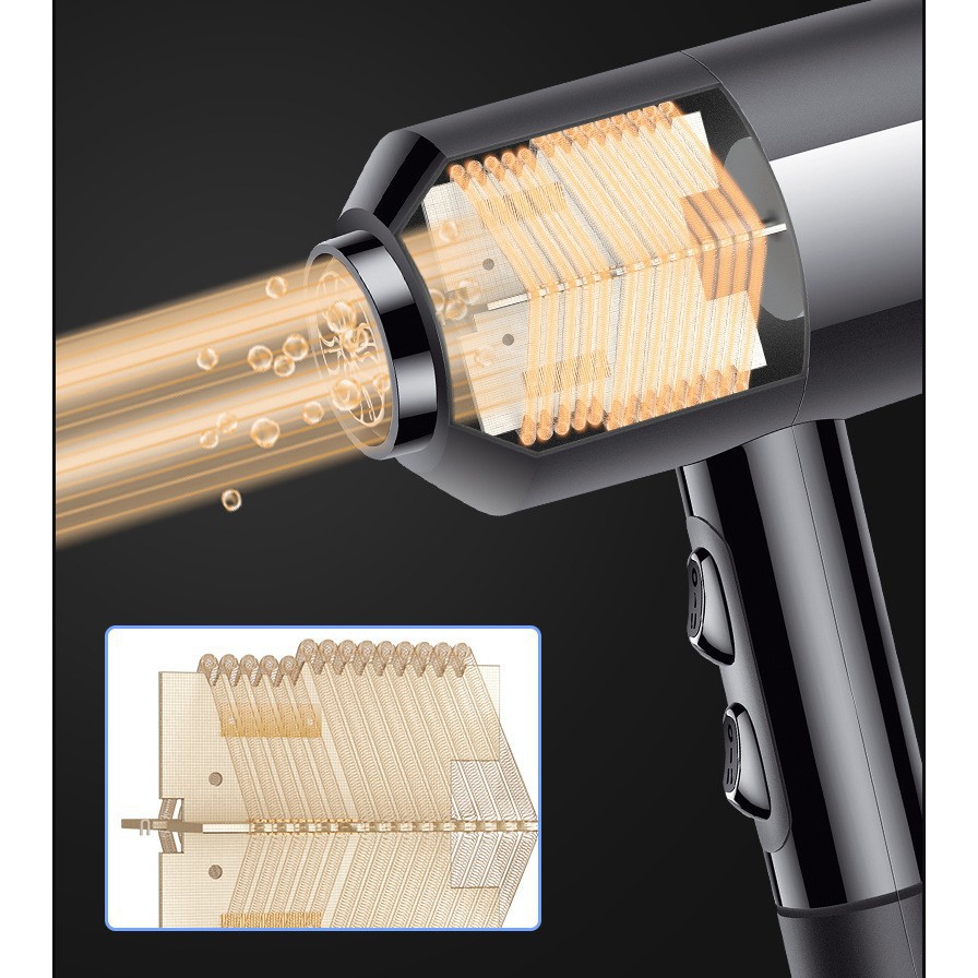 Máy sấy tóc nóng và lạnh 1600w PX-3805 - BX0597