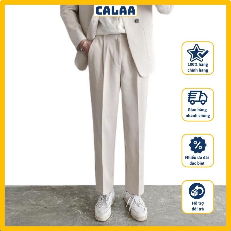 Quần baggy nam vải ống rộng Hàn Quốc CALAA FASHION QD24