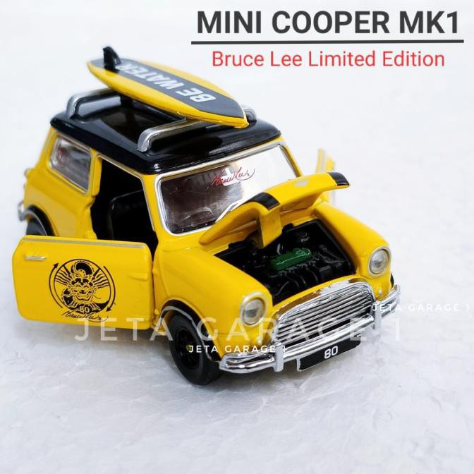 Mô Hình Xe Đồ Chơi Bruce Lee Edition 0512 Mini Cooper Mk1