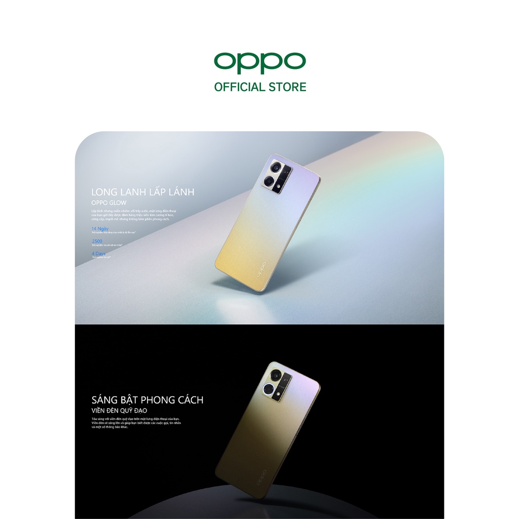 Điện Thoại OPPO RENO8 4G  - Hàng Chính Hãng