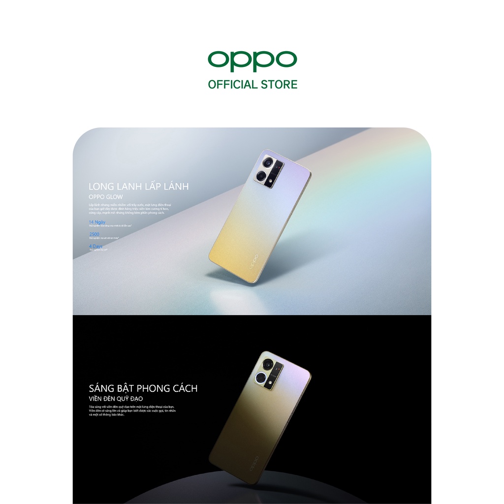 Điện Thoại OPPO RENO8 4G (8GB/256GB) - Hàng Chính Hãng