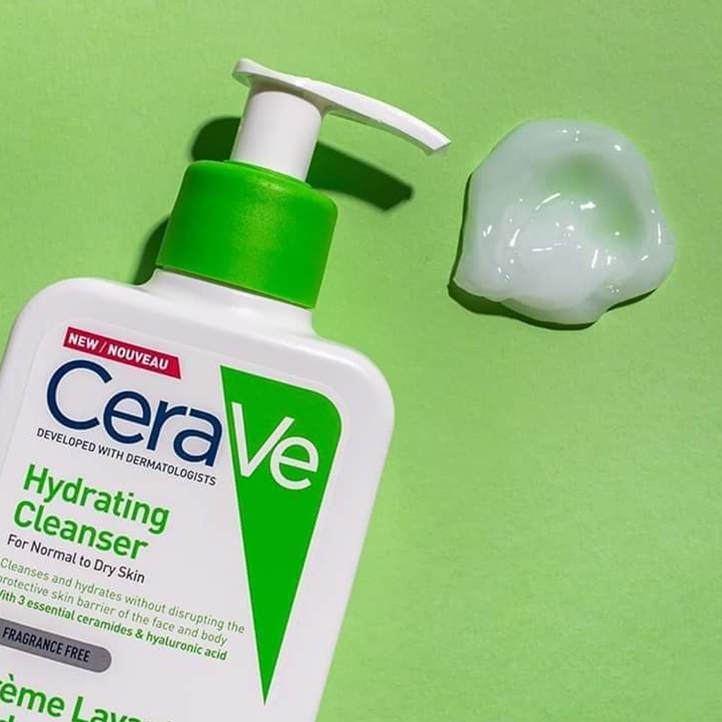 Sữa rửa mặt CeraVe Foaming/Hydrating Facial Cleanser - 355ml