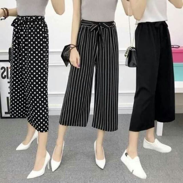 Combo Quần ống sớ nữ
