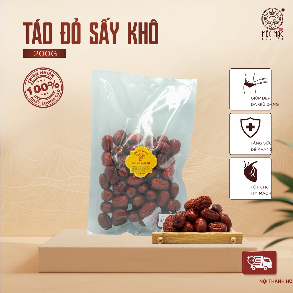 Táo đỏ hữu cơ MMG 500g