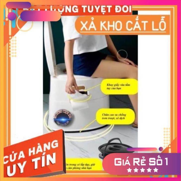 [FREE SHIP - SIÊU SALE] Bô trẻ em, người già di động đa năng có viền cao su chống trơn trượt.