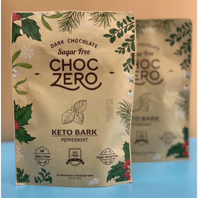 Socola Đen ( Dark Chocolate) không đường ChocZero (keto, eat clean, tiểu đường, ăn kiêng)